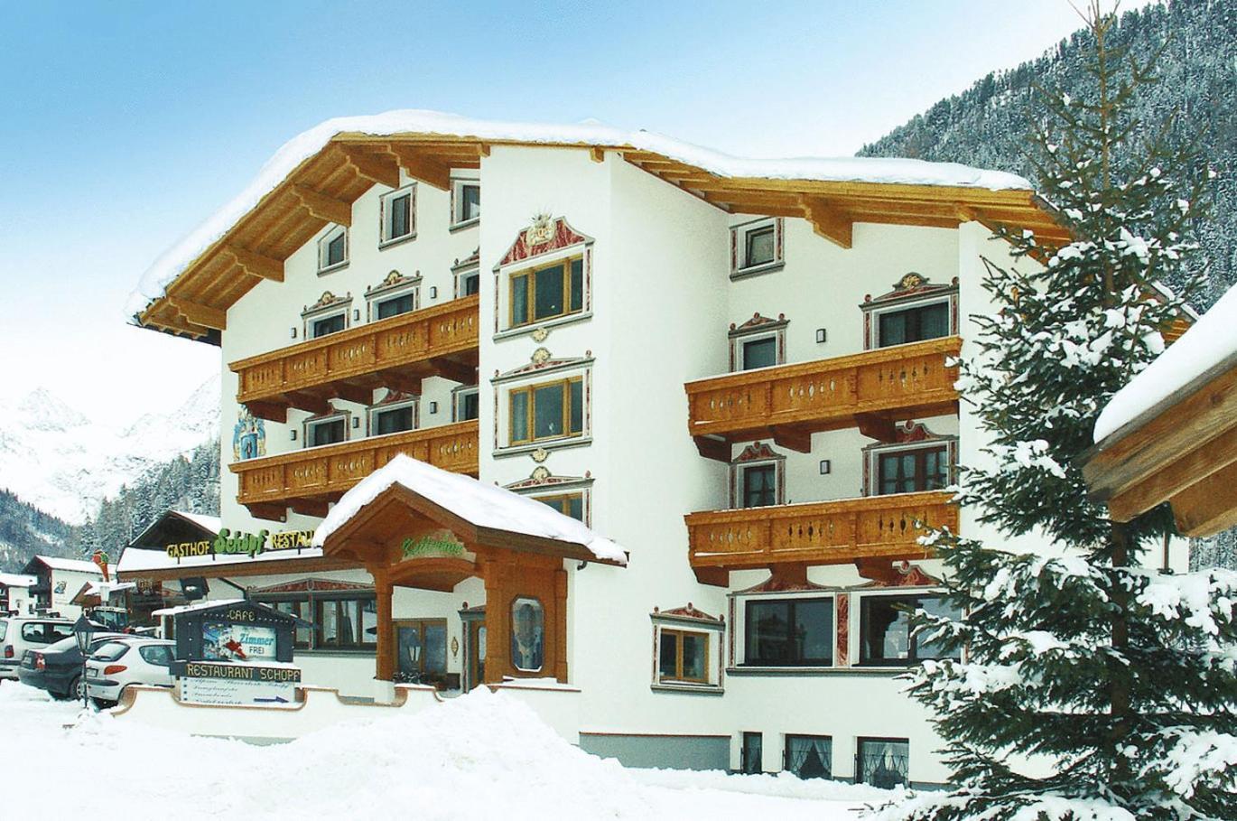 Hotel Gasthof Schoepf Längenfeld Buitenkant foto